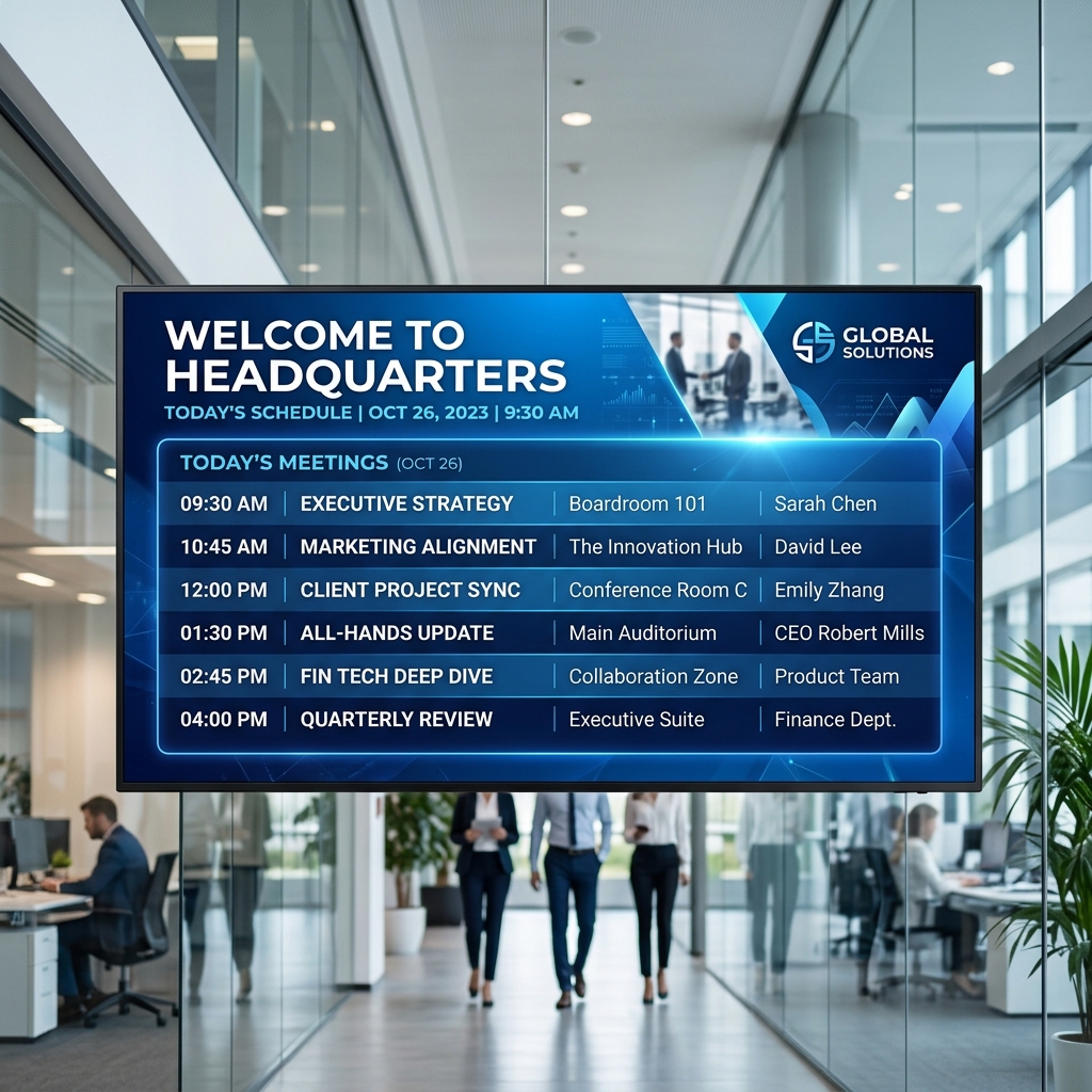 Corporate Signage Ad