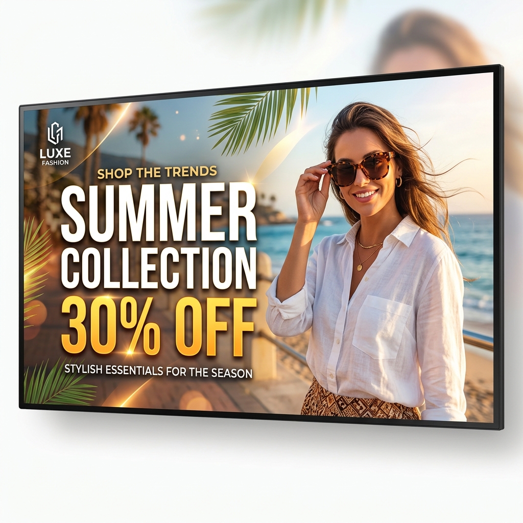 Retail Signage Ad