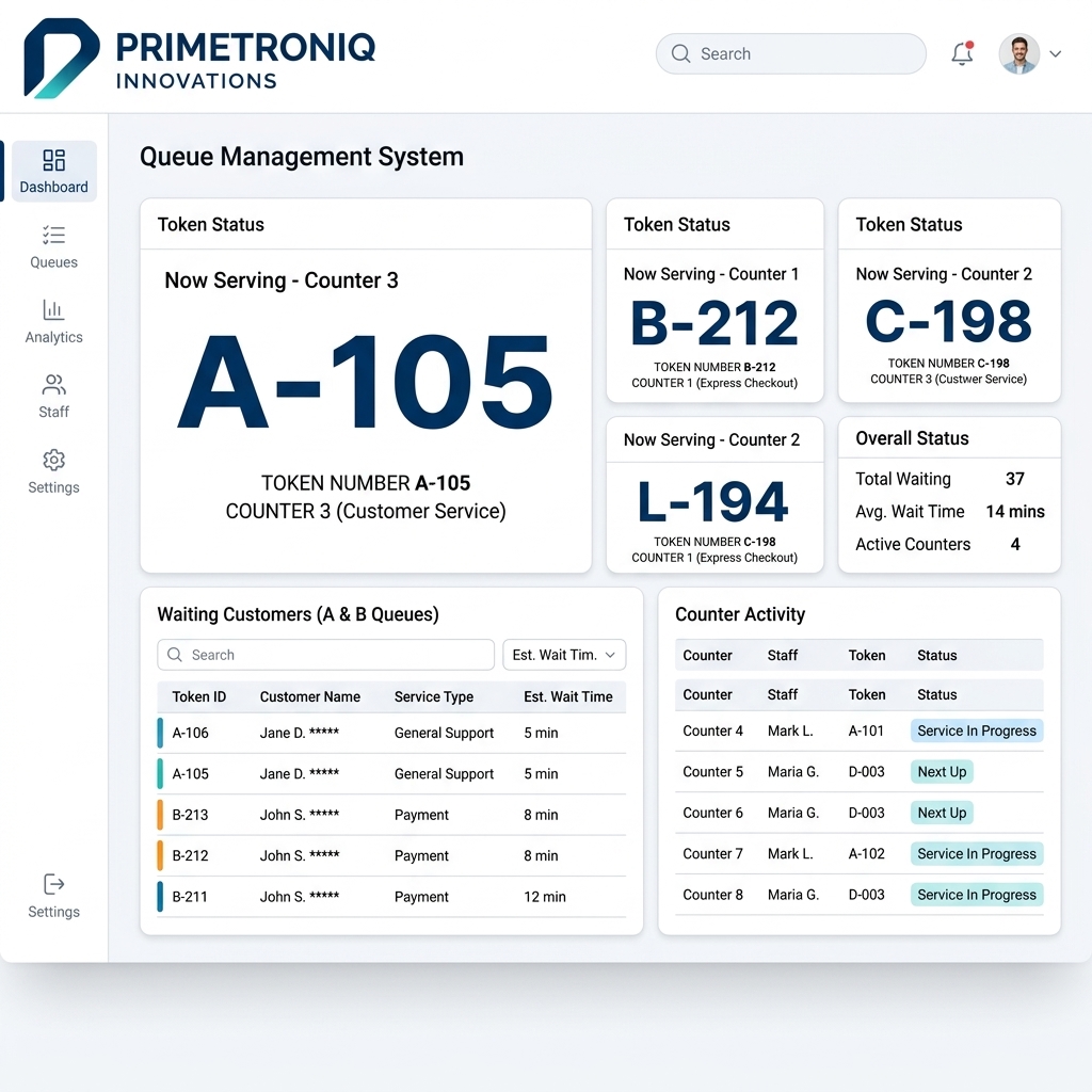 QMS Dashboard Frame 1