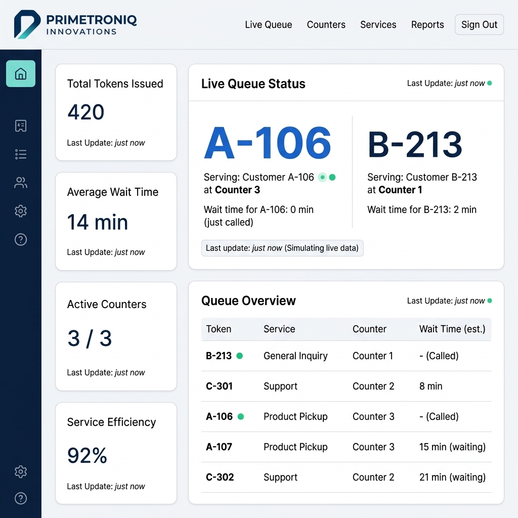 QMS Dashboard Frame 2